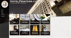 Desktop Screenshot of hotelprinters.com